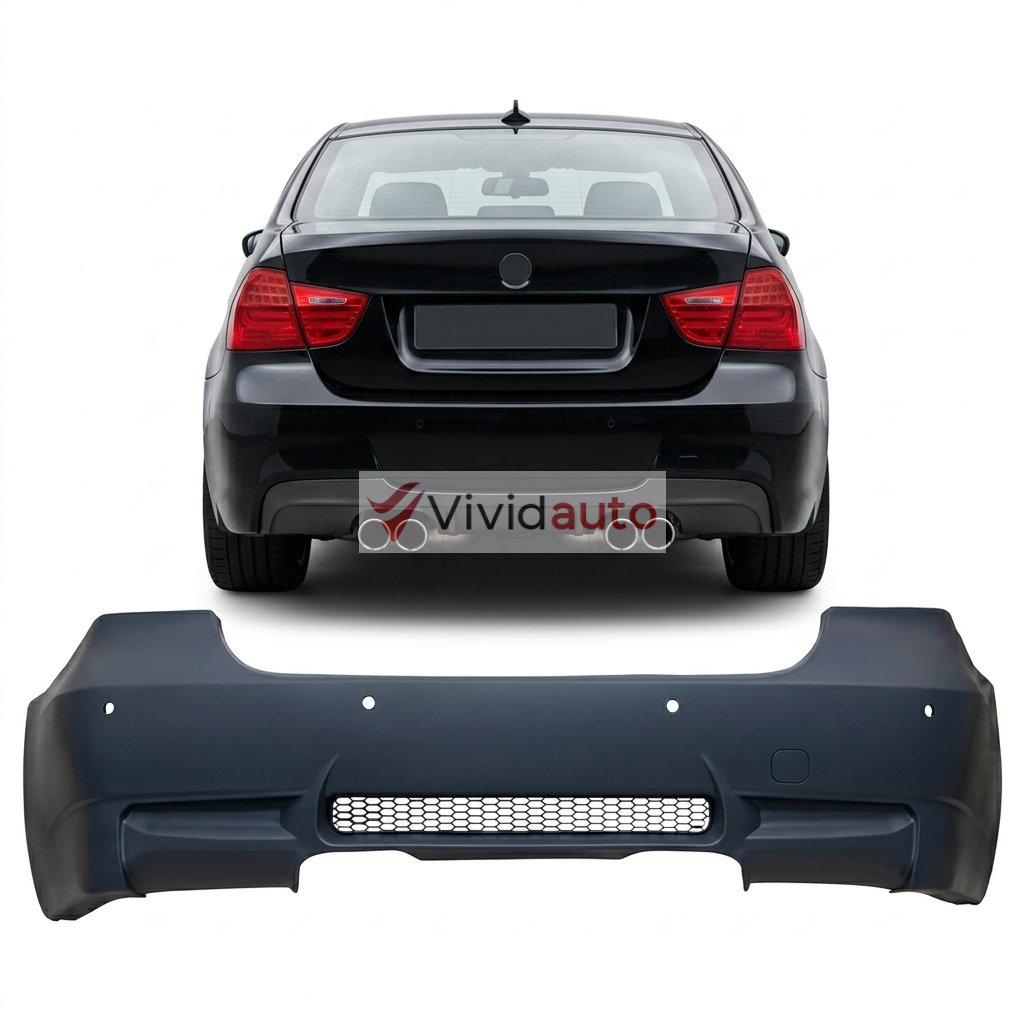 BMW E90 LCI (2008-2011) M3 Style Заден Браник