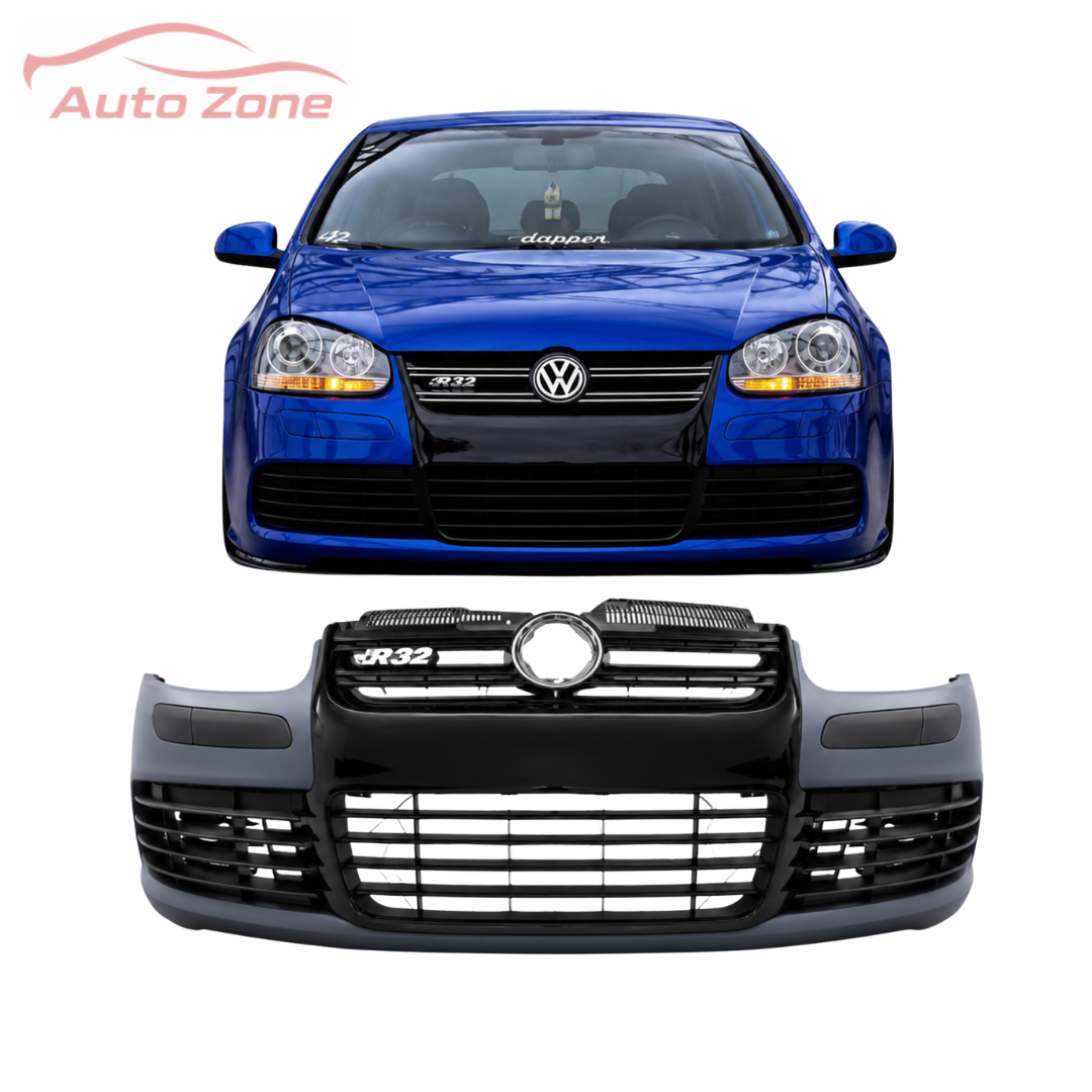 VW Golf 5 (2003-2009) R32 Black Преден Браник
