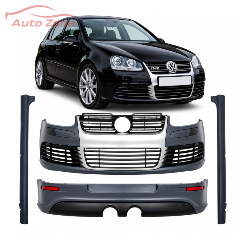 VW Golf 5 (2003-2009) Body Kit R32 Chrome Style