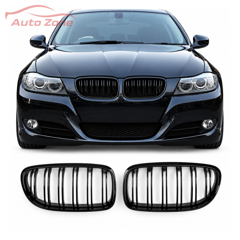 BMW E90 / E91 LCI (2008–2012)  Kidney Grill РЕШЕТКИ