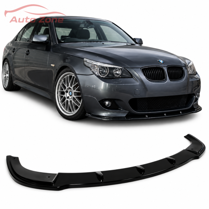BMW E60 (2003–2010) M Technic Front Lip Glossy Black
