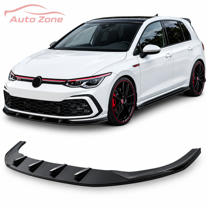 VW Golf 8 - 2020+ GTI Front Lip Spoiler
