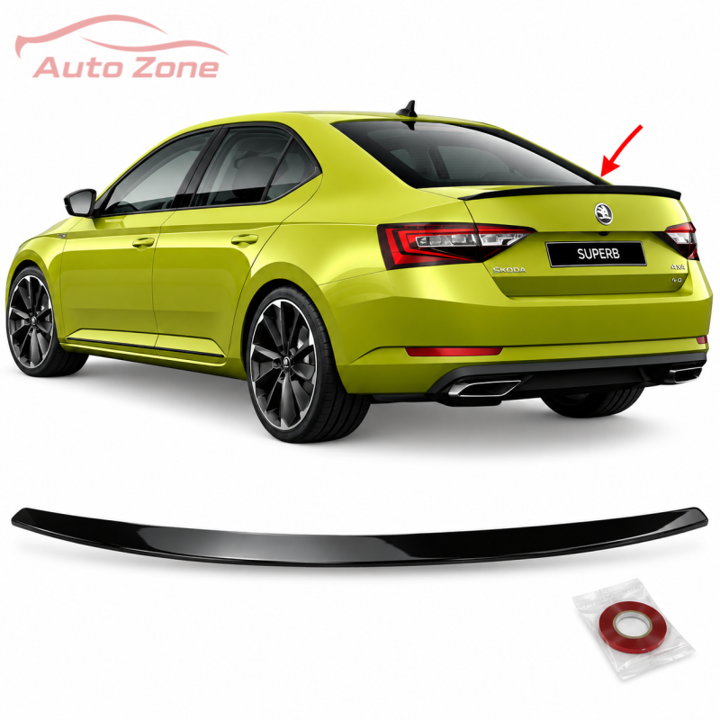 SKODA SUPERB (2015–2019) Заден Спојлер за Багажник – Gloss Black